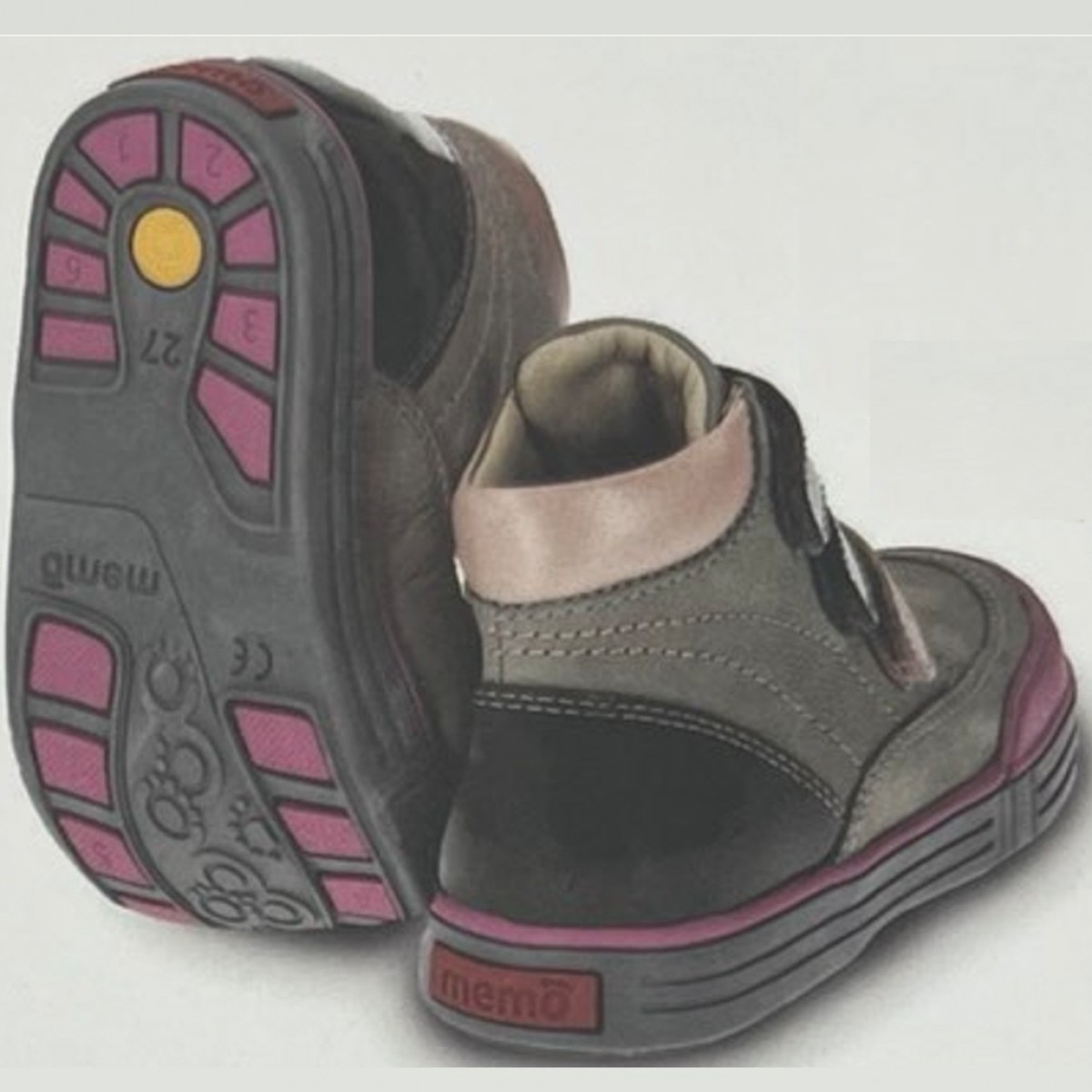 Chicago 1JD Grey-Pink