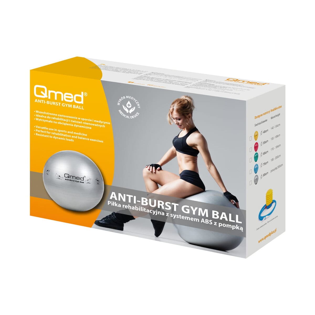 ABS Gym BallL 85 CM